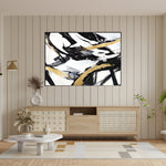 Handmade Abstract Oil Painting NAYVOABS009
