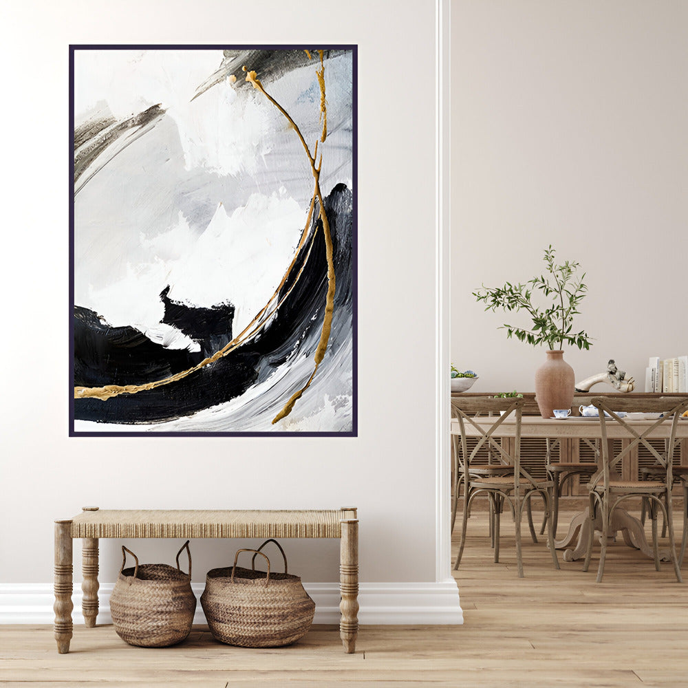 Handmade Abstract Oil Painting NAYVOABS0032