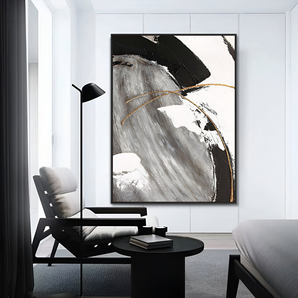 Handmade Abstract Oil Painting NAYVOABS0033