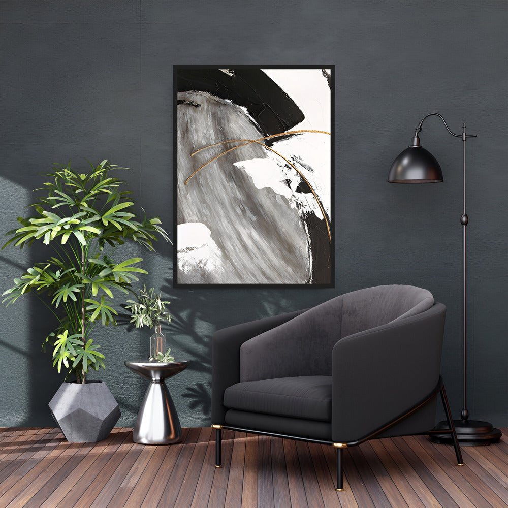 Handmade Abstract Oil Painting NAYVOABS0033