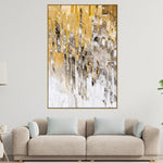 Handmade Abstract Oil Painting NAYVOABS001