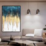 Handmade Abstract Oil Painting NAYVOABS002