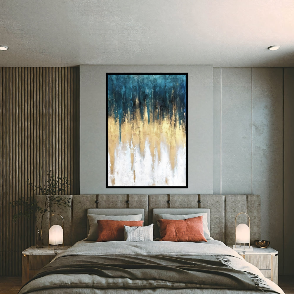 Handmade Abstract Oil Painting NAYVOABS002