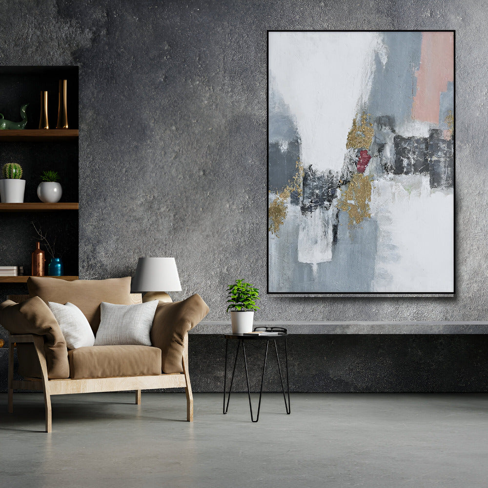 Handmade Abstract Oil Painting NAYVOABS0035