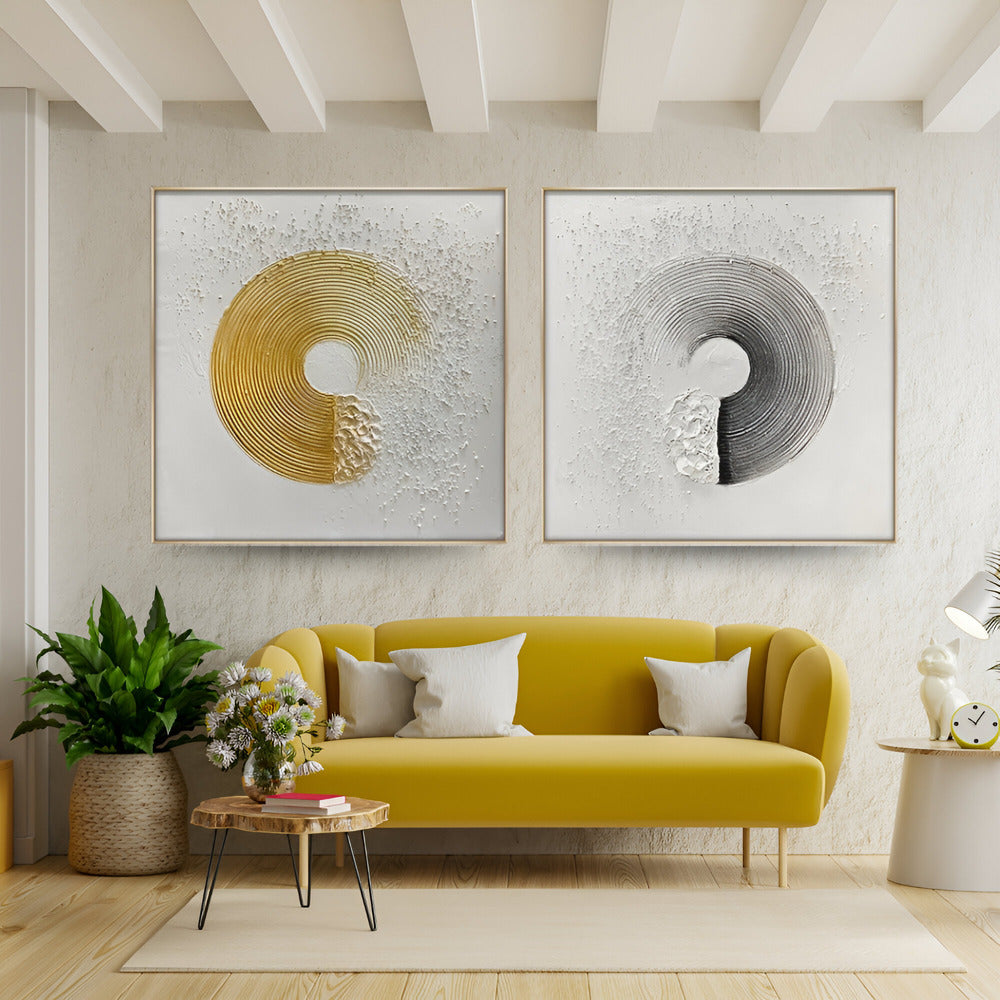 Handmade Abstract Oil Painting NAYVOABS0036