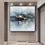 Handmade Abstract Oil Painting NAYVOABS0042