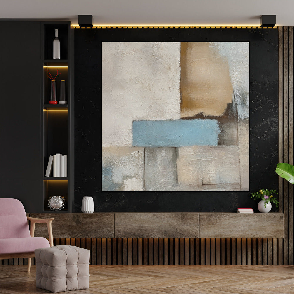 Handmade Abstract Oil Painting NAYVOABS0042