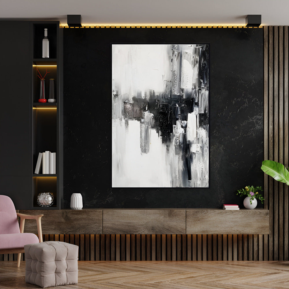 Handmade Abstract Oil Painting NAYVOABS0047