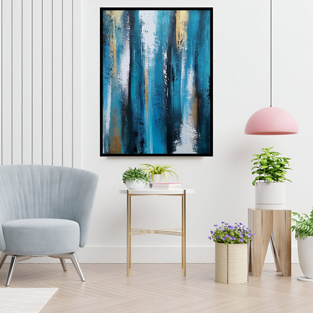 Handmade Abstract Oil Painting NAYVOABS004