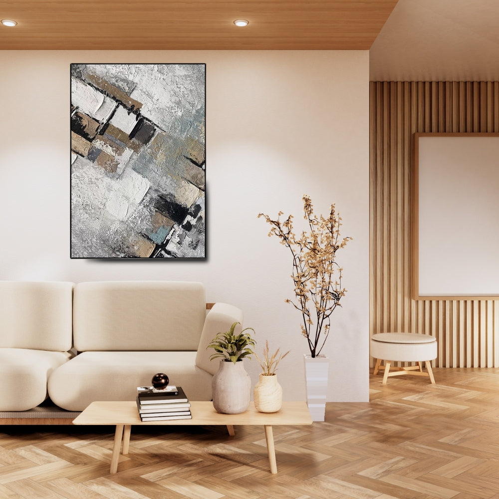 Handmade Abstract Oil Painting NAYVOABS0050