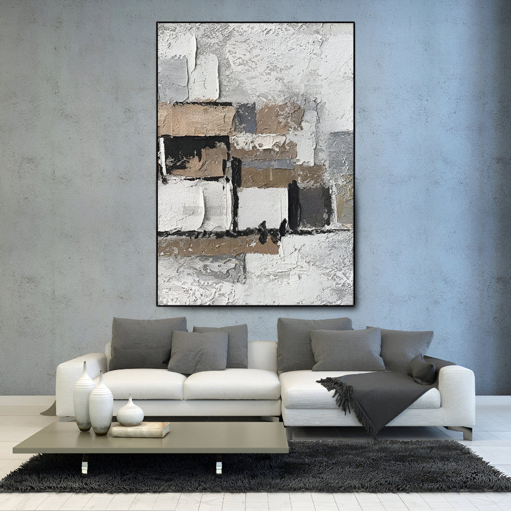 Handmade Abstract Oil Painting NAYVOABS0051