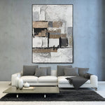 Handmade Abstract Oil Painting NAYVOABS0051