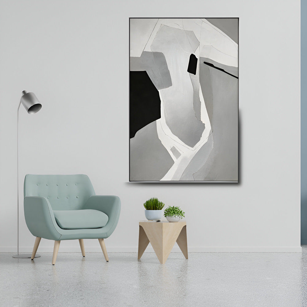 Handmade Abstract Oil Painting NAYVOABS0053