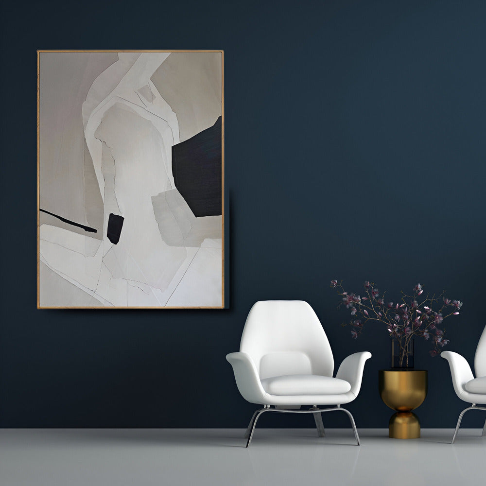 Handmade Abstract Oil Painting NAYVOABS0054