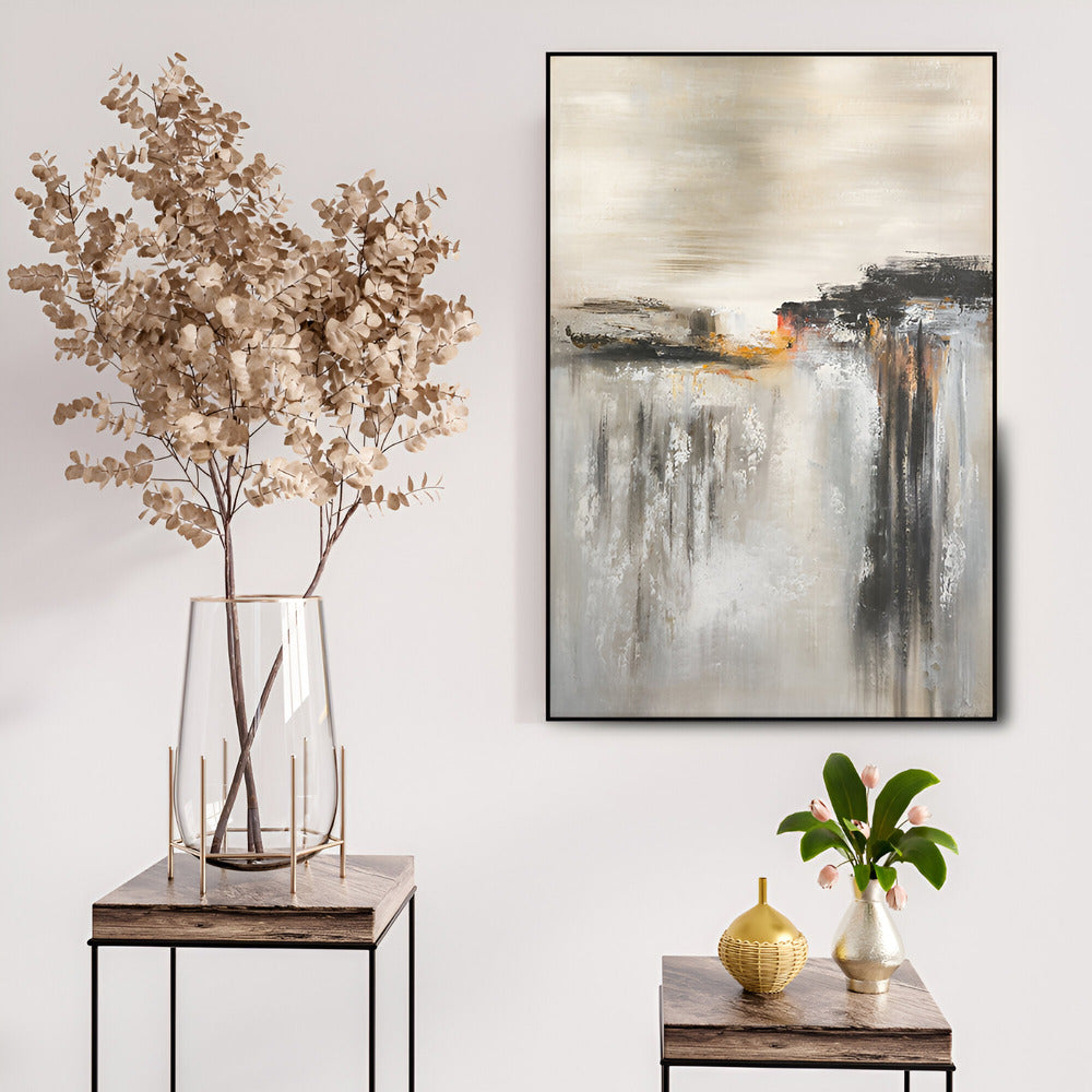 Handmade Abstract Oil Painting NAYVOABS0059