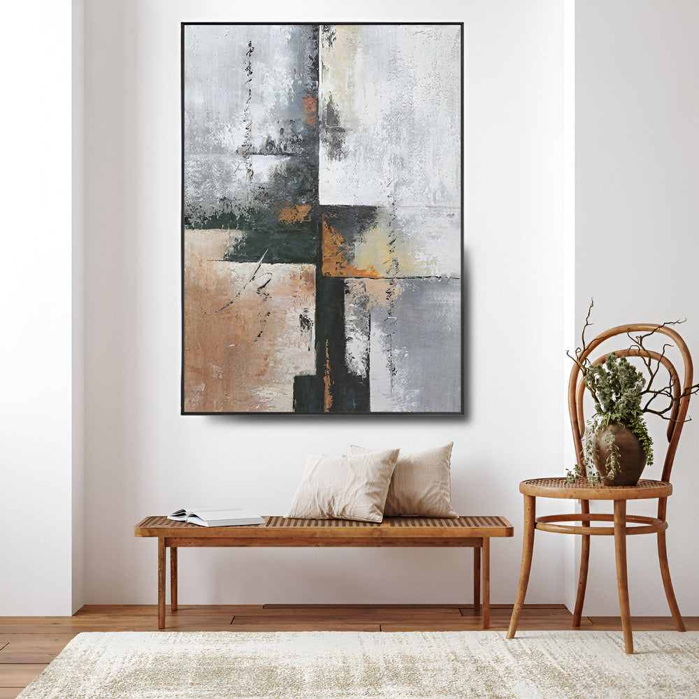 Handmade Abstract Oil Painting NAYVOABS0060