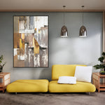 Handmade Abstract Oil Painting NAYVOABS0061