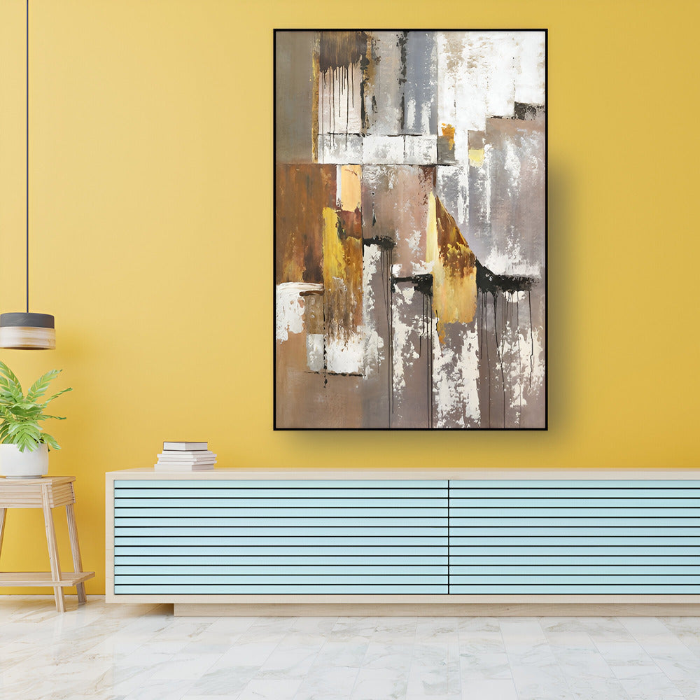 Handmade Abstract Oil Painting NAYVOABS0061