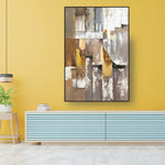 Handmade Abstract Oil Painting NAYVOABS0061