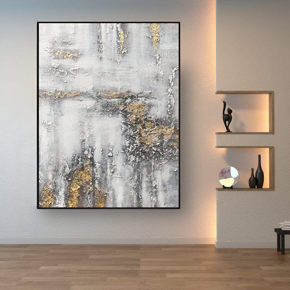 Handmade Abstract Oil Painting NAYVOABS0063