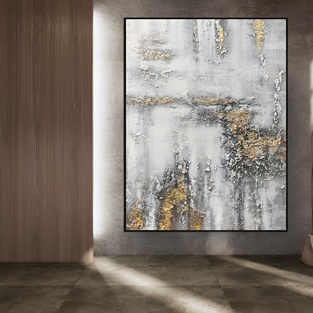 Handmade Abstract Oil Painting NAYVOABS0063