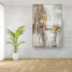 Handmade Abstract Oil Painting NAYVOABS0070