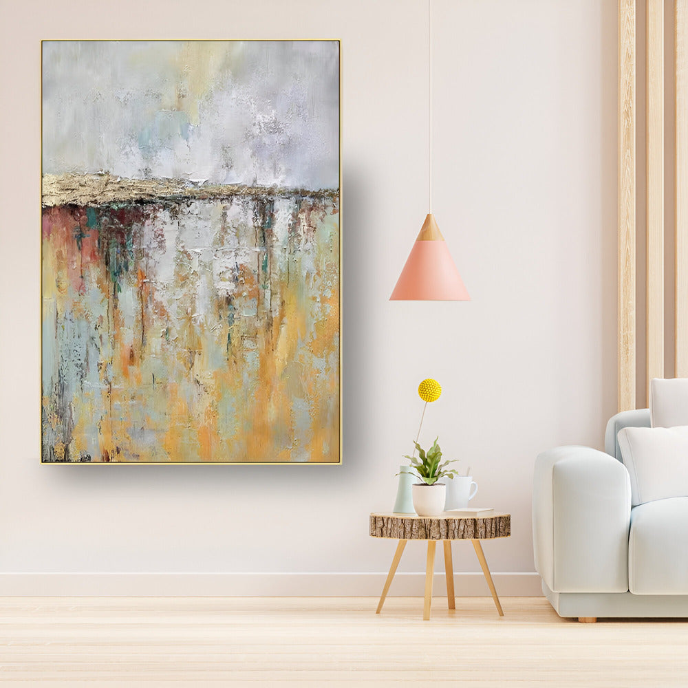 Handmade Abstract Oil Painting NAYVOABS0075