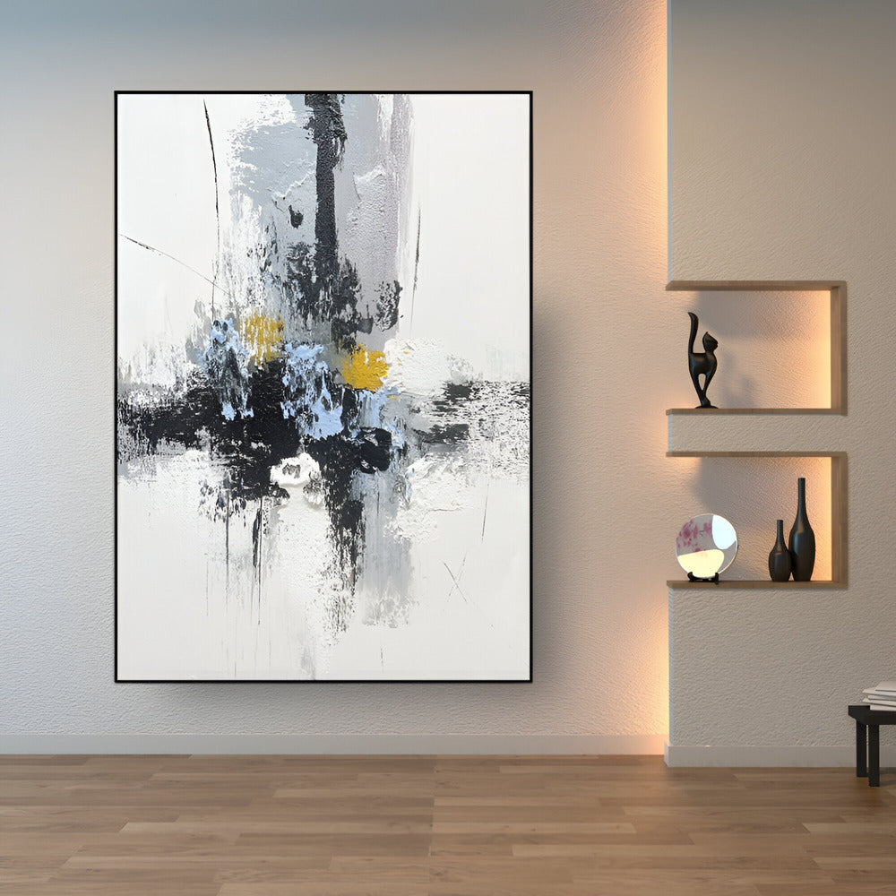 Handmade Abstract Oil Painting NAYVOABS0077