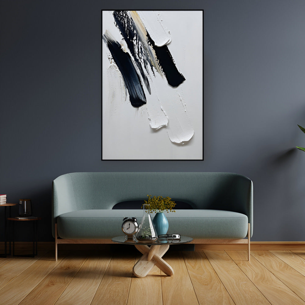 Handmade Abstract Oil Painting NAYVOABS0080