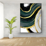 Handmade Abstract Oil Painting NAYVOABS0093