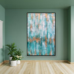 Handmade Abstract Oil Painting NAYVOABS0103