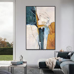 Handmade Abstract Oil Painting NAYVOABS0107