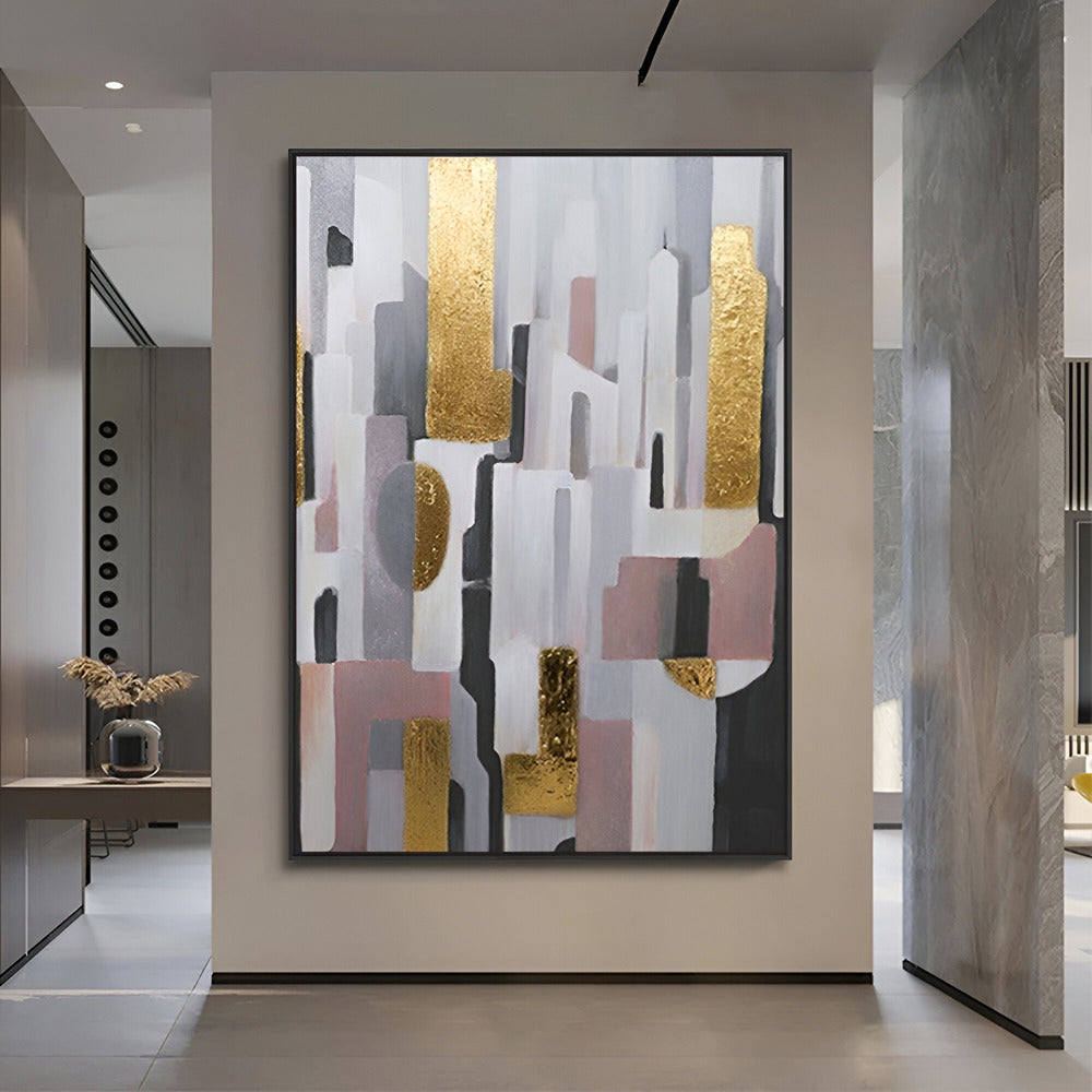 Handmade Abstract Oil Painting NAYVOABS0112