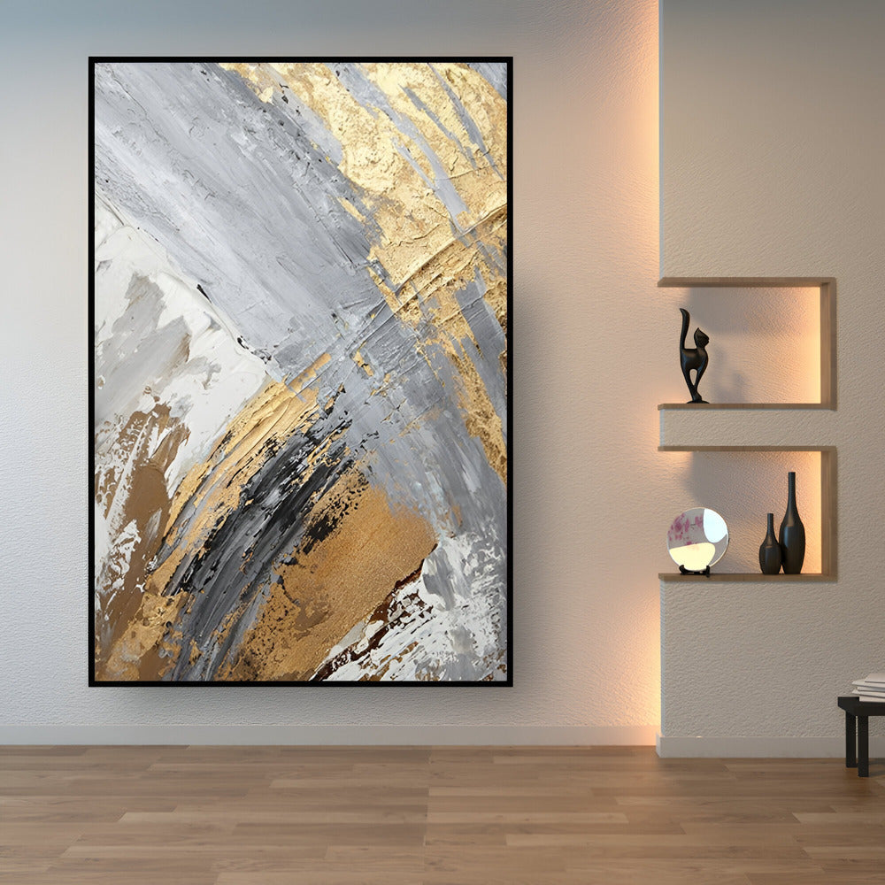 Handmade Abstract Oil Painting NAYVOABS0120