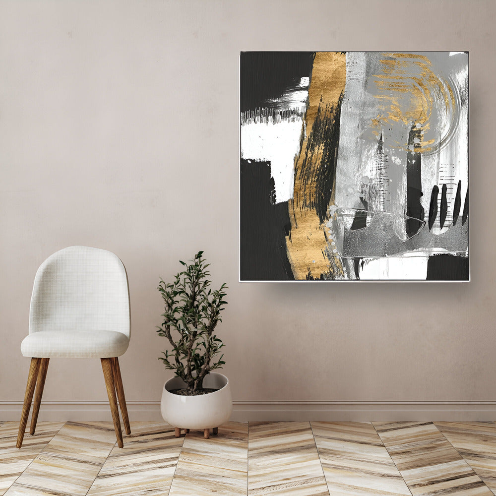 Handmade Abstract Oil Painting NAYVOABS0124