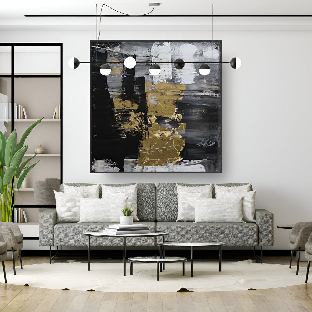 Handmade Abstract Oil Painting NAYVOABS0127