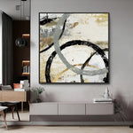 Handmade Abstract Oil Painting NAYVOABS0130