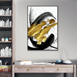 Handmade Abstract Oil Painting NAYVOABS0131