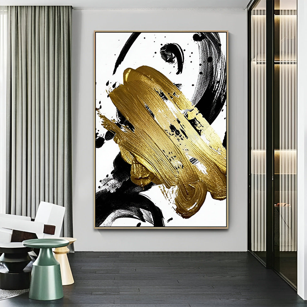 Handmade Abstract Oil Painting NAYVOABS0133