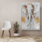 Handmade Abstract Animals Oil Painting NAYVOANI0001