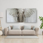 Handmade Abstract Animals Oil Painting NAYVOANI0002