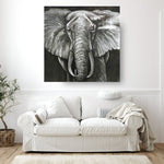 Handmade Abstract Animals Oil Painting NAYVOANI0003