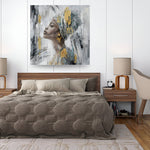 Handmade Abstract Figures Oil Painting NAYVOFIG002