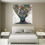 Handmade Abstract Figures Oil Painting NAYVOFIG003