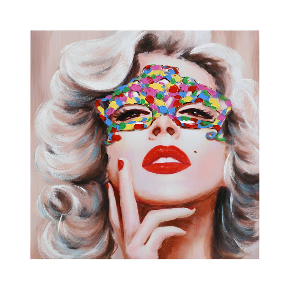 Handmade Abstract Figures Oil Painting NAYVOFIG004