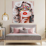 Handmade Abstract Figures Oil Painting NAYVOFIG004