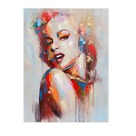 Handmade Abstract Figures Oil Painting NAYVOFIG005