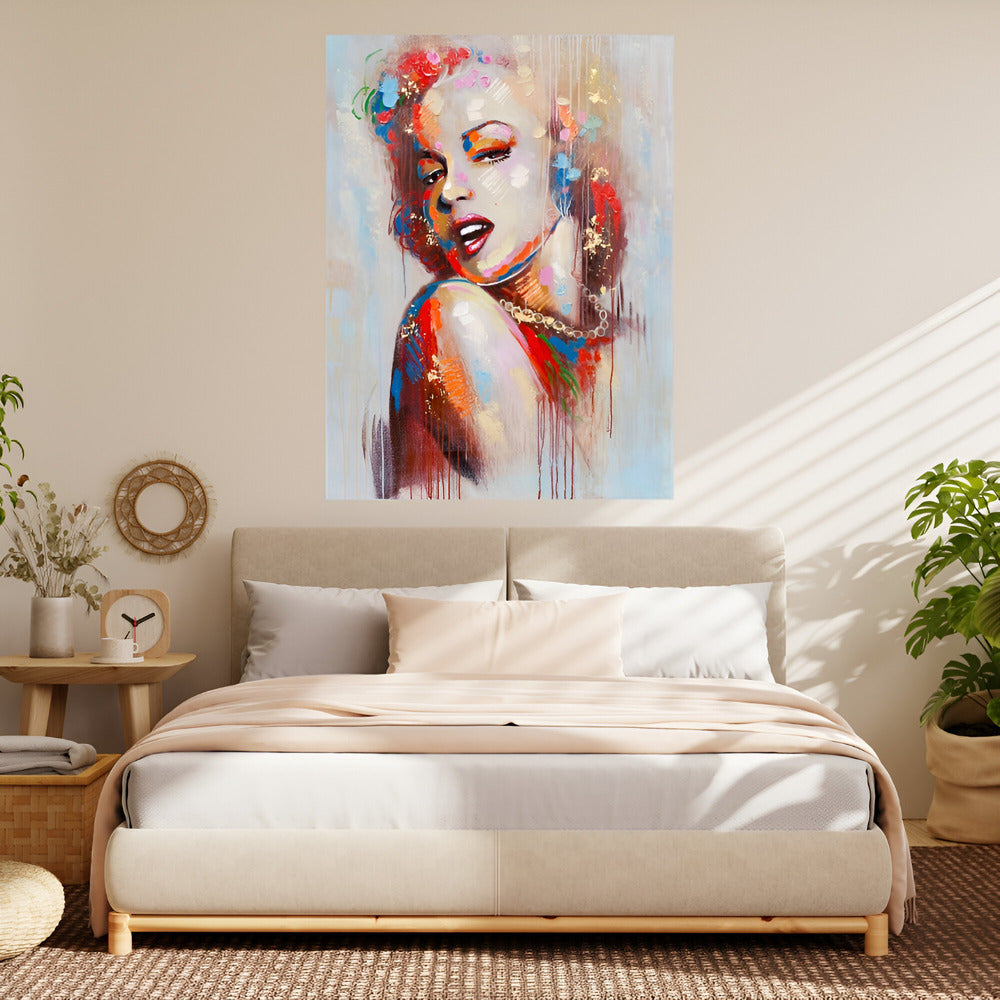 Handmade Abstract Figures Oil Painting NAYVOFIG005