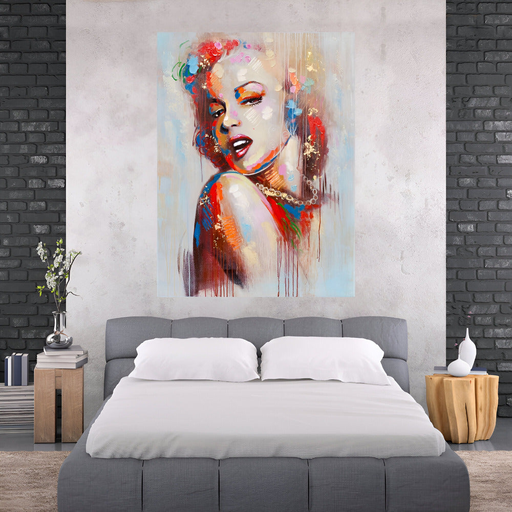 Handmade Abstract Figures Oil Painting NAYVOFIG005