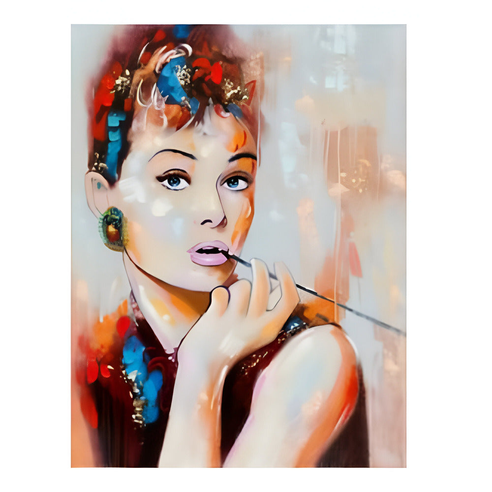 Handmade Abstract Figures Oil Painting NAYVOFIG006